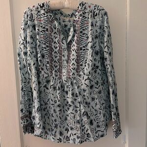 Xirena boho blouse size M EUC